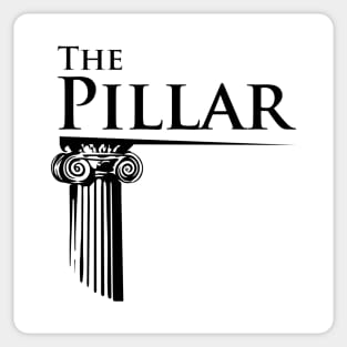 The Pillar (square logo) Sticker